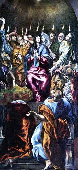 El Greco Ausgiebung des Hl. Geistes